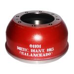 Tambor de Freio Dianteiro do Mercedes Benz L 1111, L 1113, LAK 1111 e outros - Durametal 01101