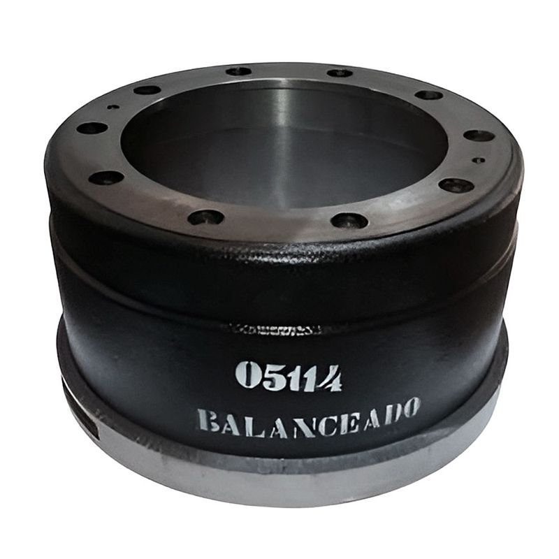Tambor de Freio Dianteiro do Volvo B 270 F, VM 210 R, VM 220 e outros - Durametal 05114
