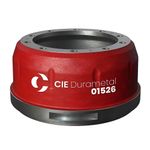Tambor de Freio Traseiro do Mercedes Benz 1214 C, 1714 K, 1718 e outros - Durametal 01526