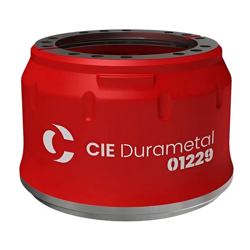 Tambor de Freio Traseiro do Mercedes Benz Axor, O 370 e O 371 - Durametal 01229