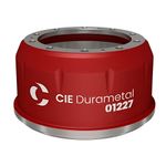 Tambor de Freio Traseiro do Mercedes Benz L 1414, L 1618, OF 1318 e outros - Durametal 01227