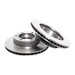 Jogo de Disco de Freio Dianteiro Ventilado do Toyota Hilux - TRW RCDI06230