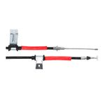 Cabo do Freio de Mão Traseiro Esquerdo do Fiat Strada - Tuba 6351