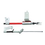 Cabo do Freio de Mão Traseiro Esquerdo do Toyota Hilux SW4 - Tuba 11127