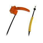 Cabo de Abertura do Capô do Mercedes Benz Sprinter Chassi, Sprinter Furgão e Sprinter Van - Cabovel 123056