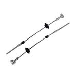 Cabo do Freio de Mão Dianteiro Direito/Esquerdo do Chevrolet Corsa e Meriva - Cabovel 157229