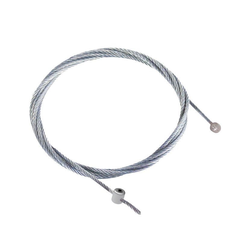 Cabo do Freio de Mão Traseiro Esquerdo do Fiat Stilo - Cabovel 147288