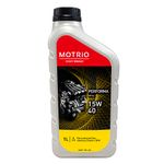 Óleo de Motor 15W-40 Semissintético Motrio Performa API SL - Frasco de 1L