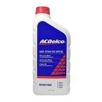 Óleo de Motor 20W-50 Mineral ACDelco API SL - Frasco de 1L