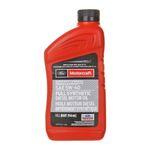 Óleo de Motor 5W-40 Sintético Motorcraft API CJ-4 - Frasco de 1L