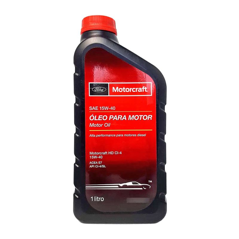 Óleo de Motor 15W-40 Mineral Motorcraft HD API CI-4 - Frasco de 1L