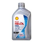 Óleo de Motor 5W-30 Sintético Shell Helix HX8 PROFESSIONAL AF API SL - Frasco de 1L