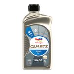 Óleo de Motor 15W-50 Semissintético TotalEnergies Quartz 7000 SL API SL - Frasco de 1L