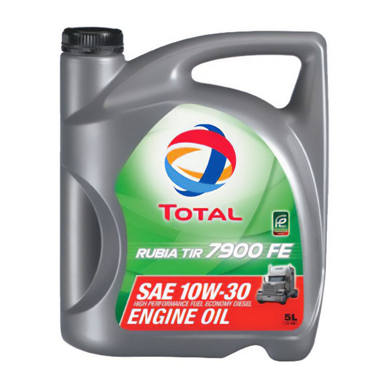 Óleo de Motor 10W-30 Semissintético TotalEnergies Rubia TIR 7900 FE API SM - Frasco de 1L