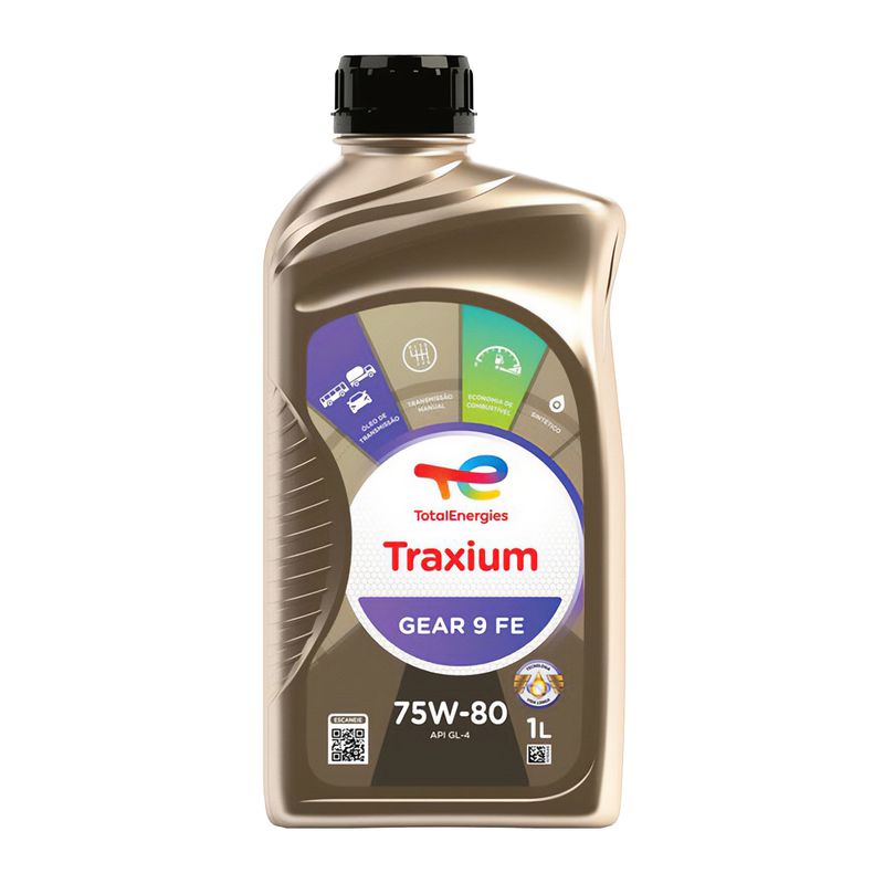 Óleo para Transmissão 75W-80 Sintético TotalEnergies Traxium Gear 9 FE - Balde de 20L